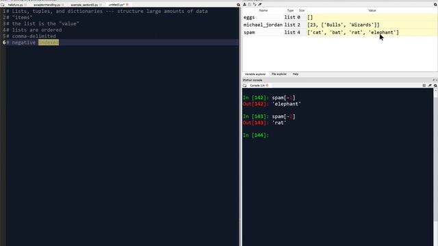 4-2: Working With Lists 1 смотреть онлайн