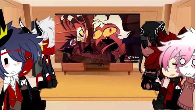 Hazbin hotel and blitzø and stolas react | cringe, lazy, short | смотреть онлайн