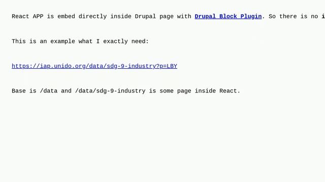 Drupal: Why do routes created in a React router that do not exist in Drupal give a 404 when I rel.. смотреть онлайн
