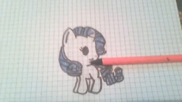 Рисуем Рарити из Майлитол пони! =) смотреть онлайн
