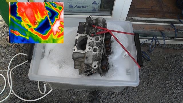 Тестирование самодельной пузырьковой мойки. Hand maid air bubble cleaner testing смотреть онлайн