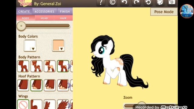 Как двигать части тела в пони креатор! Обучение. смотреть онлайн