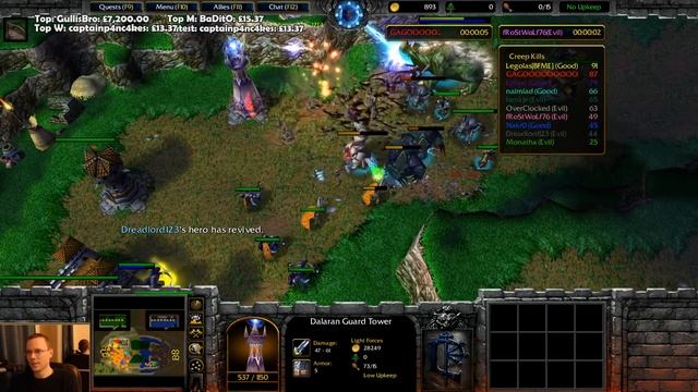 Warcraft 3 | Custom | The Three Corridors смотреть онлайн