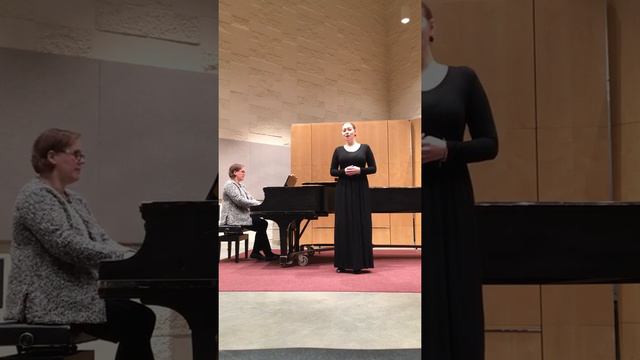 Aria Manning NATS audition: Ach Ich Fuhls смотреть онлайн