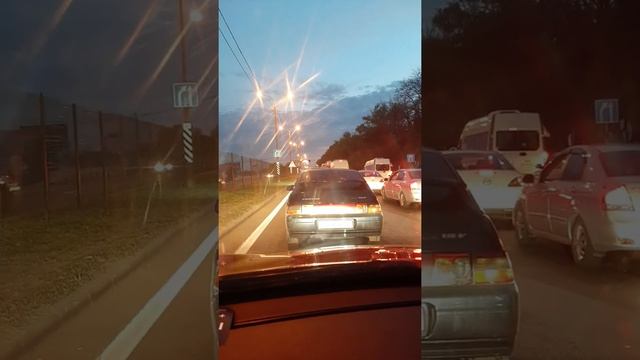 Пробка на въезде в Ростов-на-Дону. 2.05 смотреть онлайн