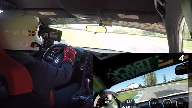 Honda Civic Type R (FK8) At the TRACK going HARD! смотреть онлайн