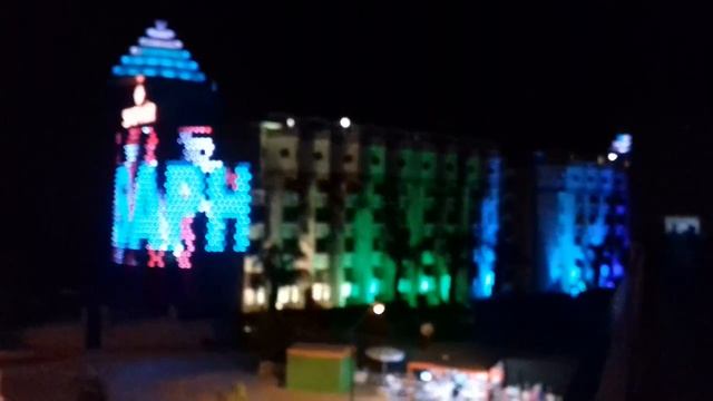 Вид с моста / Торговый центр MegaMall / Турция Алания Конаклы смотреть онлайн