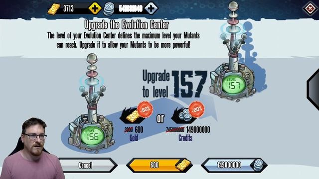 Evolution Center Upgrade | Mutants: Genetic Gladiators смотреть онлайн
