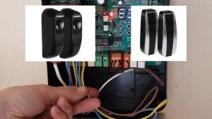 Подключение платы распашных ворот PCB SW