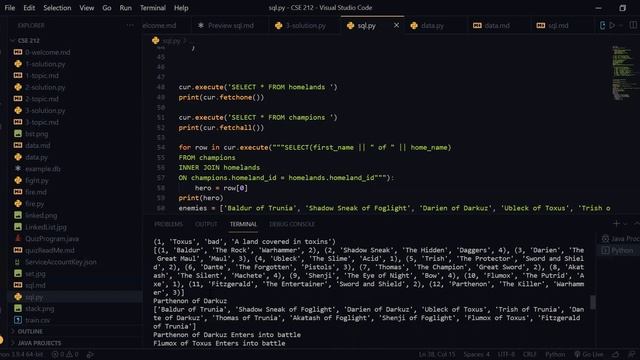 SQLite in Python смотреть онлайн
