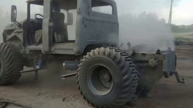 Самодельный пикап ЗИЛ 4х4 с дизельным мотором смотреть онлайн