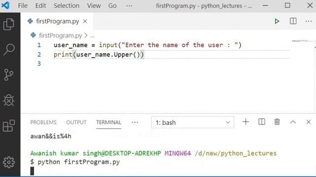 CHAPTER 5 : UPPER METHOD IN STRING || LECTURE 18 || #coder_brains || #45 смотреть онлайн