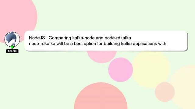 NodeJS : Comparing kafka-node and node-rdkafka смотреть онлайн