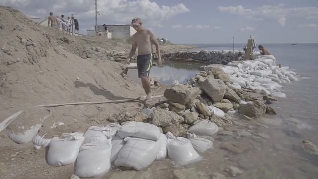 Крым. Поселок Заветное. Раскопки подводного города Акры. смотреть онлайн