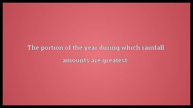 Rainy season Meaning смотреть онлайн