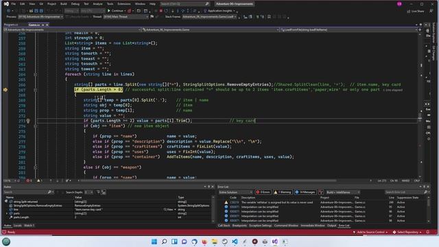 An Adventure Game in C#, Python and Lua Part 27 смотреть онлайн