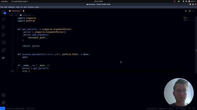 How to convert command-line arguments to specific types in Python смотреть онлайн