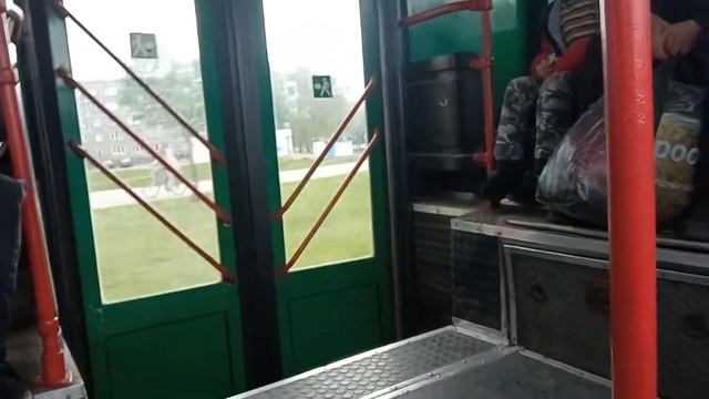 Гродно,поездка на автобусе НЁМАН 5201по маршруту номер 15 смотреть онлайн