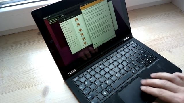 Ubuntu 15.10 & Windows 7 on Lenovo Yoga 11s смотреть онлайн