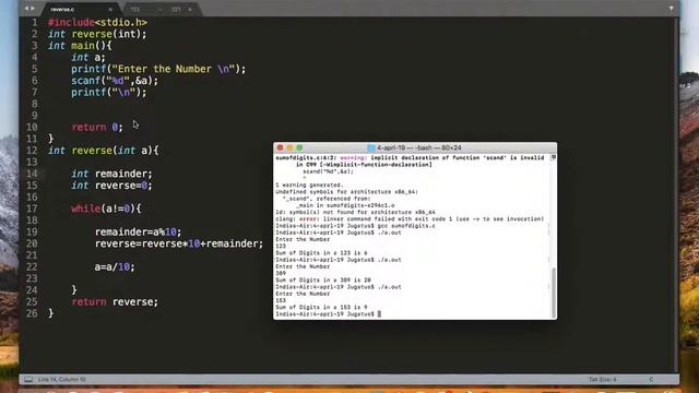 C Program to find the given number is palindrome or not (malayalam) смотреть онлайн