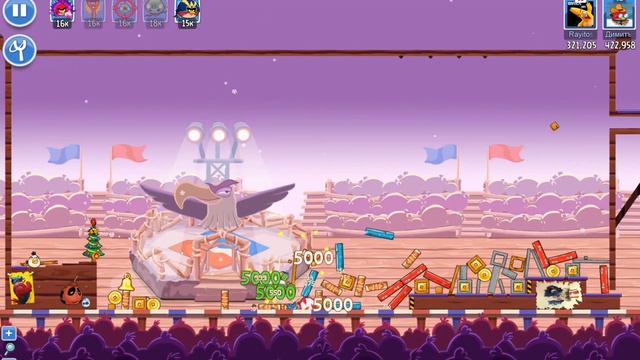 Angry Birds Friends Tournament Level 2 Week 268-B PC POWER-UP walkthrough смотреть онлайн