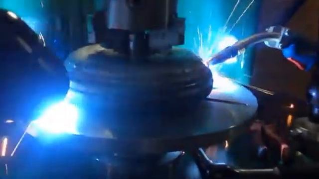 Ремонт гидротрансформатора (сварка) смотреть онлайн