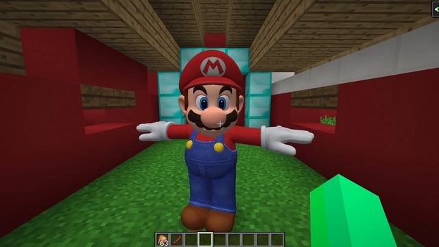 J'AI TROUVÉ Le PORTAIL SECRET De MARIO DANS MINECRAFT ! Mario, Luigi, Bowser ! смотреть онлайн