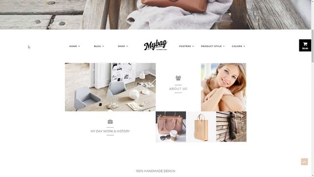MyBag Single Product WooCommerce Theme Wilbur Dale смотреть онлайн