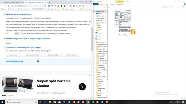 How to Convert PDF to High Quality JPG смотреть онлайн