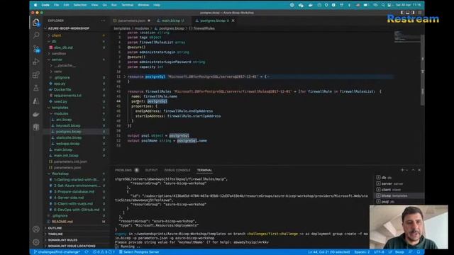Deploy a full stack application to Azure using Bicep templates - Part II - Real Use Case смотреть онлайн