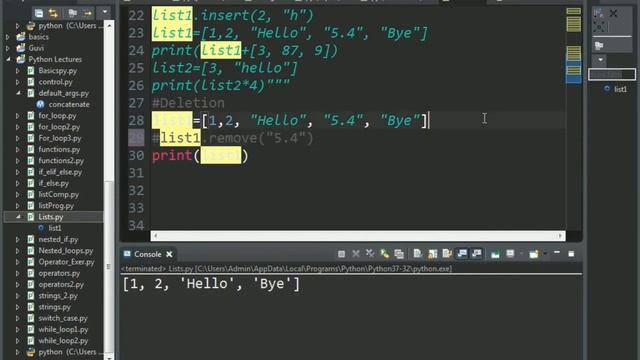 Python Lect 16: Lists in Python | Python Tutorials смотреть онлайн