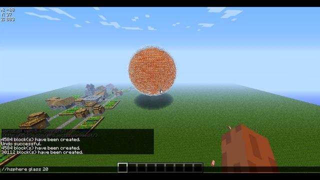 Minecraft Tutorial - Lava-Filled Glass Sphere w/World Edit: The Ultimate Light Source!! смотреть онлайн