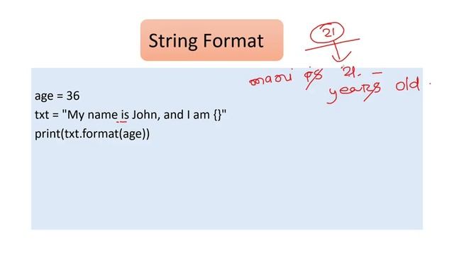 STRING CONCATENATION AND FORMAT IN PYTHON смотреть онлайн