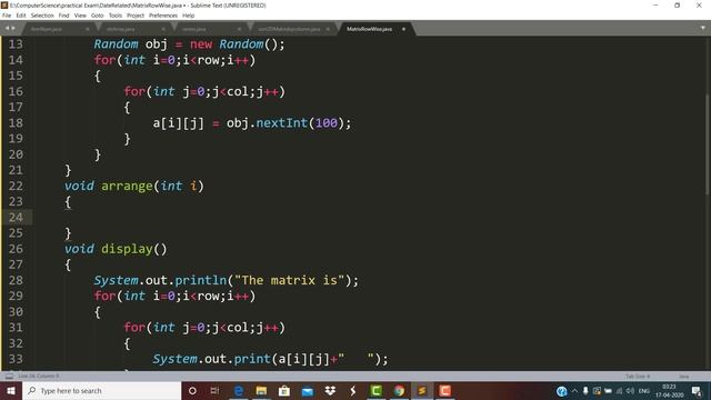 Sort Every Row Using Recursion смотреть онлайн