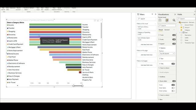 Stacked Bar Chart in Power BI - How To Configuration Guide IN DEPTH смотреть онлайн