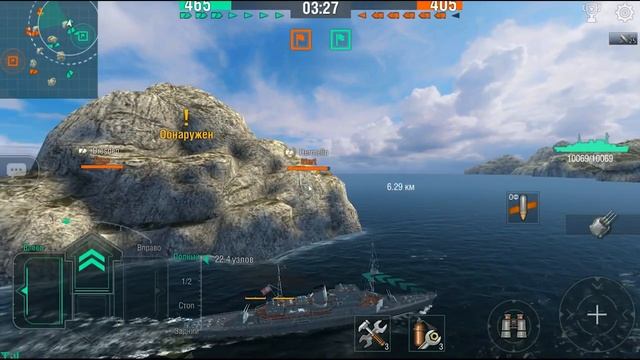 World of Warships Blitz: Первый взгляд. смотреть онлайн