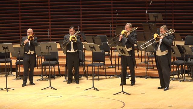 The Philadelphia Orchestra's Trombone Section Perform Beethoven's Three Equali смотреть онлайн