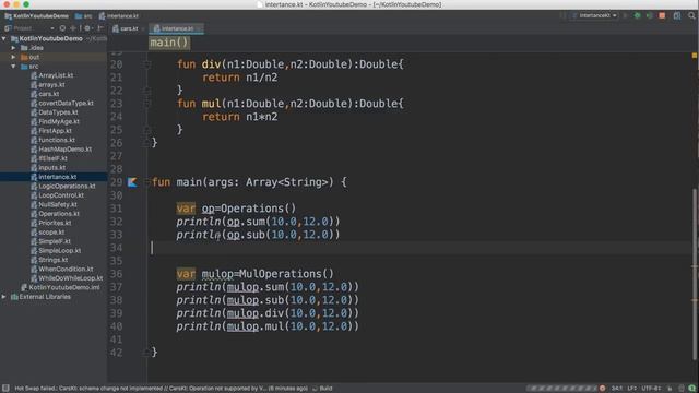29 - Kotlin|| Class Inheritance- الوراثة смотреть онлайн