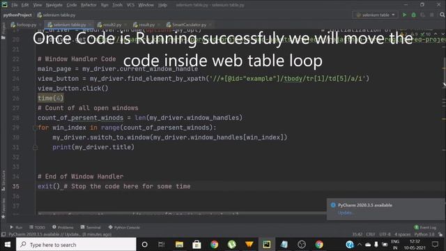 6-4 Python Chrome Automation | Selenium Loop on Web Table | Web Automation | Selenium Automation - смотреть онлайн