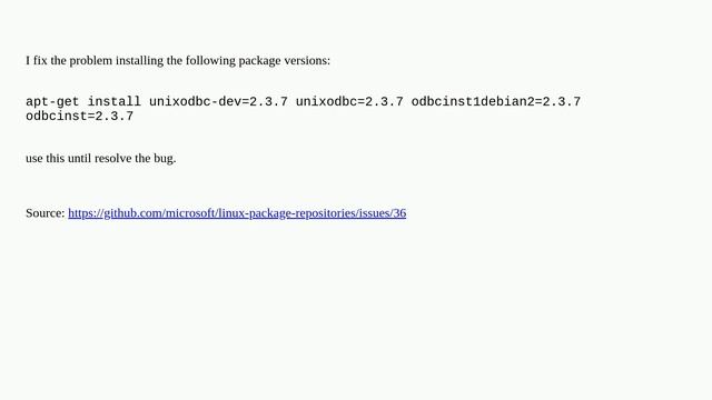 Docker: unixodbc.h no such file or directory. "pecl install sqlsrv" error with unixodbc-dev alrea.. смотреть онлайн