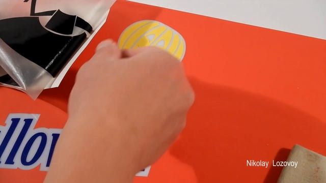 Как сделать картинку на HALLOWEEN с помощью плоттера! смотреть онлайн