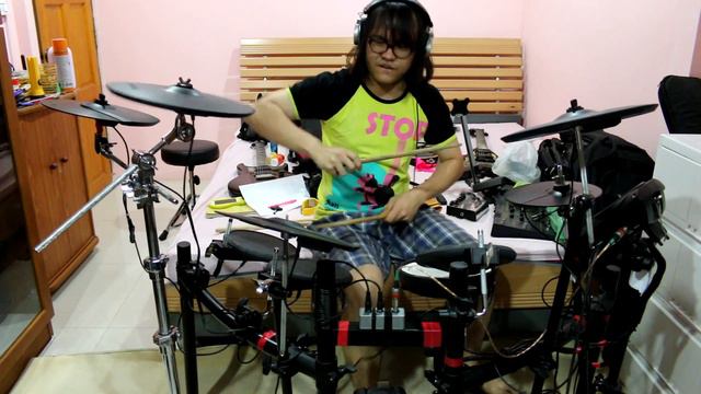แป๊ะ Syndrome - คืนที่ฟ้าสว่าง The Yers Drum Cover смотреть онлайн