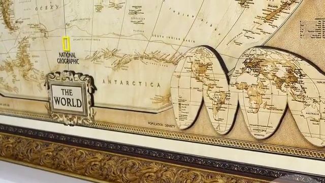 Карта мира на дереве. смотреть онлайн