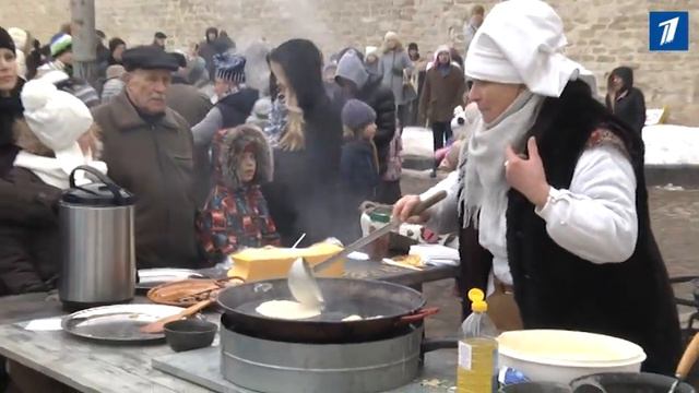 Эстония шумно отметила последний день Масленицы смотреть онлайн