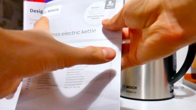 Электрочайник BOSCH TWK3P420 смотреть онлайн