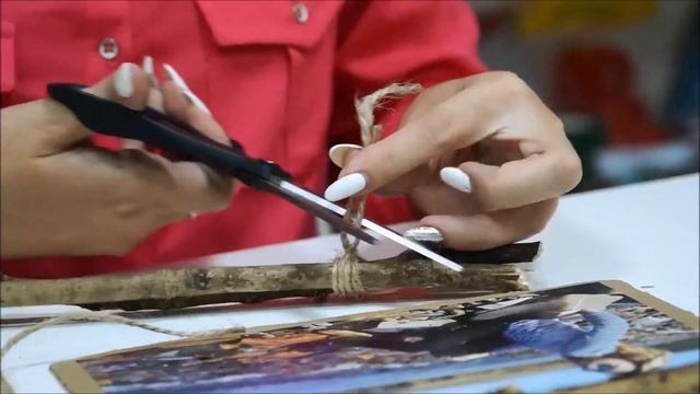 СДЕЛАЙ САМ ФОТОРАМКУ ИЗ ВЕТОК! смотреть онлайн