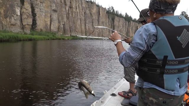 Летняя рыбалка на реке Синяя смотреть онлайн