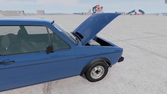 Volkswagen Golf 1 Openable Doors - BeamNG Drive