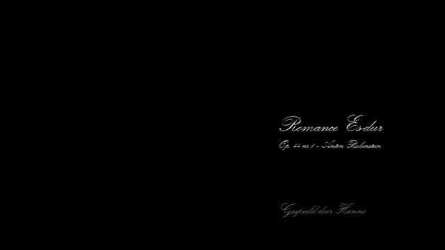 Romance Es-dur (op. 44 Nr 1) - Anton Rubinstein