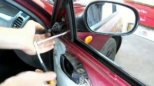 Lanos - снятие зеркала смотреть онлайн